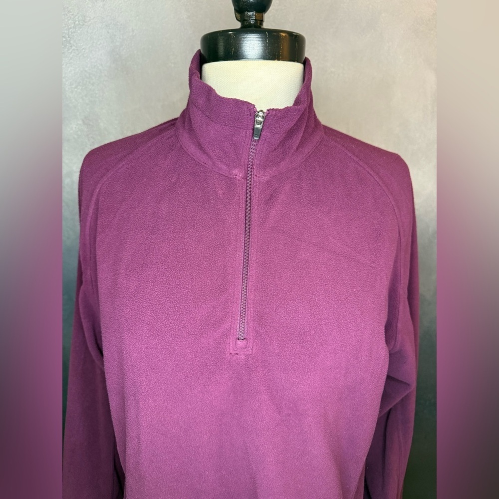 Alpine Design Women’s Fleece Pullover – Size L – Purple - Picture 2 of 8